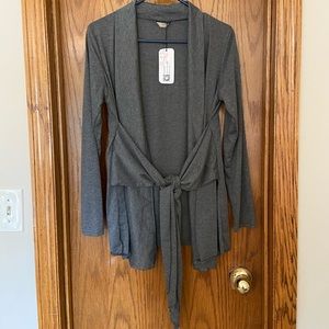 Acevog Long sleeve wrap cardigan